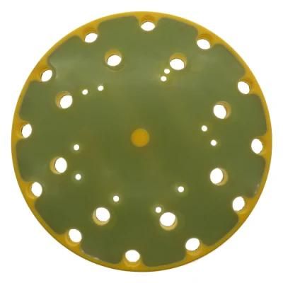 8 Inch Multi-Hole Hook and Loop Sander Backing Pad Backup Sanding Pad for Dynabrade, Norton, Mirka Sanders