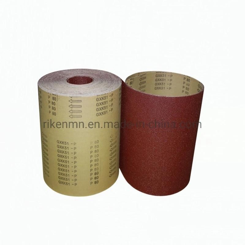 Calcined Alumina Abrasive Cloth Jumbo Rolls Sanding Cloth Belts for Grinding Wood Metal