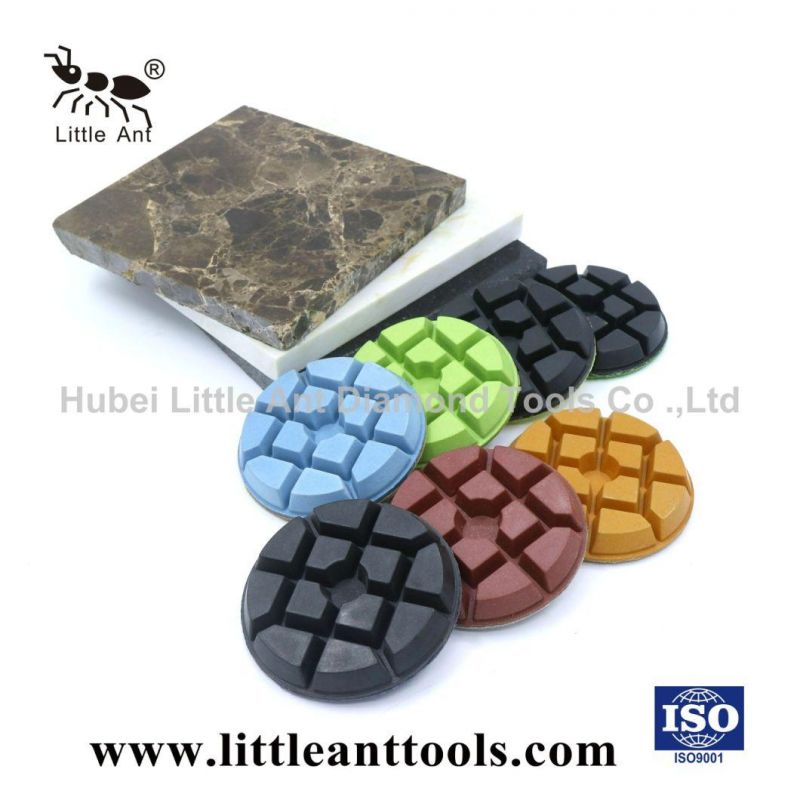 100mm Squre Resin Floor Diamond Polishing Pad Used for Terrazzo