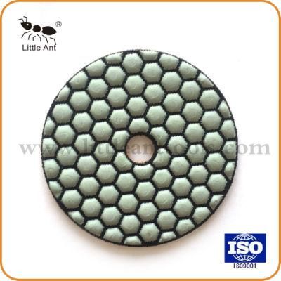 3 Inch 80mm Premium Diamond Polishing Pads, Dry Polishing Pads for Stones Polishing