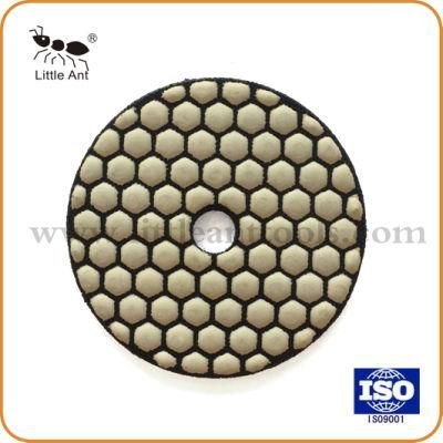 80mm, 100mm, 125mm Dry Polishing Pad 4 Inch Dry Flexible Diamond Polishing Pad