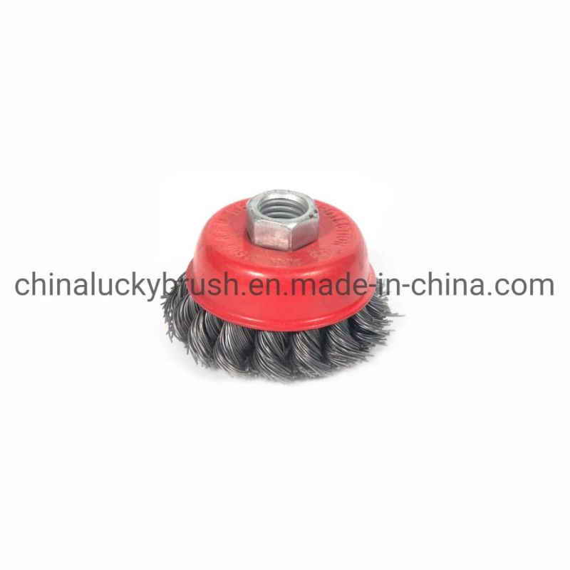 6inch High Quality Twist Knot Bowl Cup Brush (YY-587)