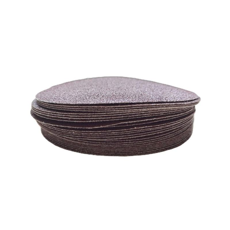 Custom Size Velcro Red Surface Sandpaper/Sand Paper Disc