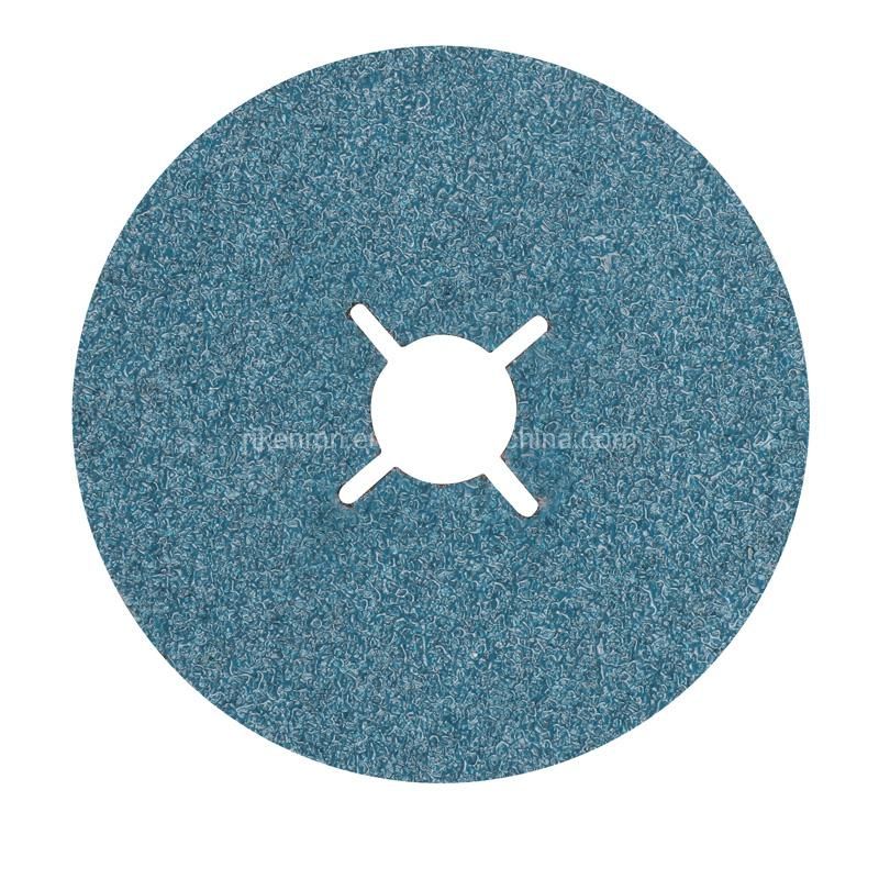 Factory Supplied Grinding Abrasive Fibre 4′′ 100mm 0.6mm Thick Fiber Disc