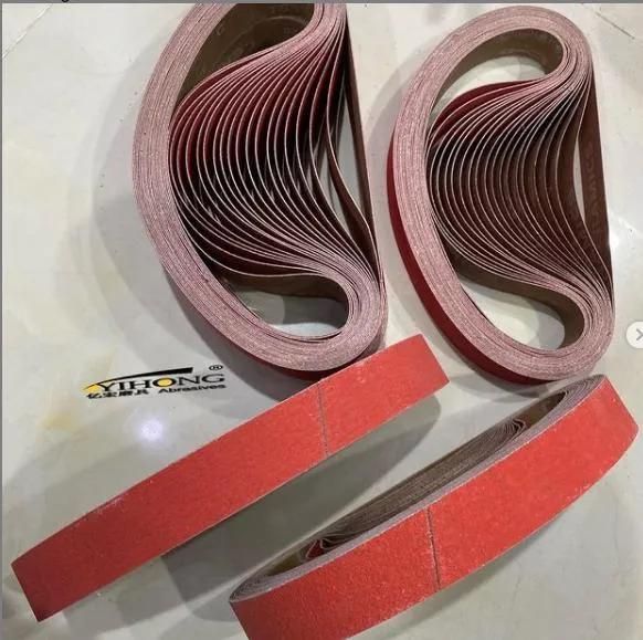 High Quality Wear-Resisting Abrasive Tool Ceramic Grain Sanding Belt for Grinding Stainless Steel and Metal
