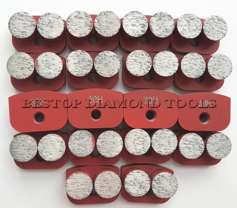 New Grind Diamond Tools with Double Button Segments