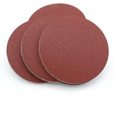 5inch Red Hook and Loop Velcro Automobile Polishing Abrasive Sanding Disc