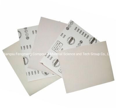 White Latex Paper White Grain Abrasive Paper