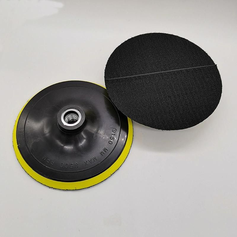 5" Backing Plate Polishing Buffing Pad Backer Plastic Backer Pads for Grinder Machine and Polish Pads Holder