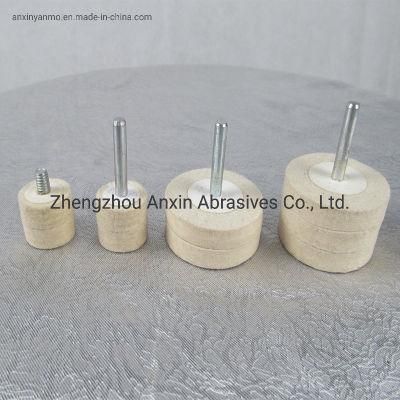 50*30*6.35mm Woolen Wheel with Shank