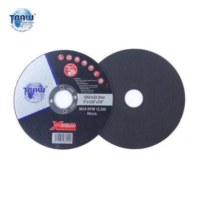5inch Ultra Thin Inox Cutting Wheel with Non-Woven Fiber Cutting Disc 125*1.0*22mm