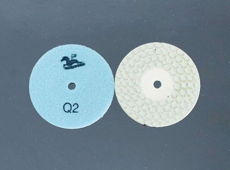 Best Diamond Tool Four Steps Dry Polishing Pads for Marble/ Granite