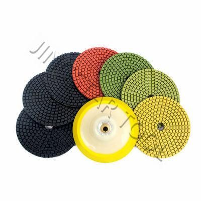 Hot Selling Flexible Diamond Wet Polishing Pads for Granite