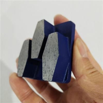 Concrete Floor Diamond Grinding Tools Redi-Lock Abrasive Disc with Three Hexagon Segment