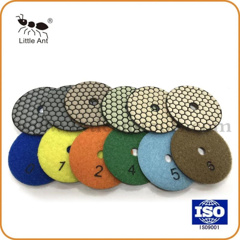 80mm Wholesale Resin Bond Diamond Dry Polishing Pads