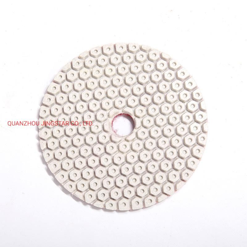Factory 4 Inch 1#2#3# Marble Polishing Pad A Grade Polishing Pad