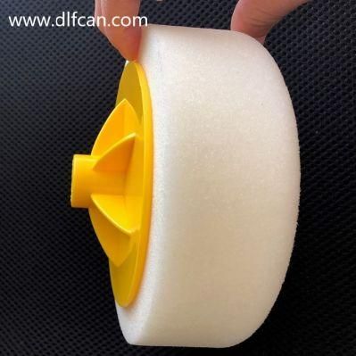 6 Inches White Polishing Sponge Compounding Pad with Backing Plate M14