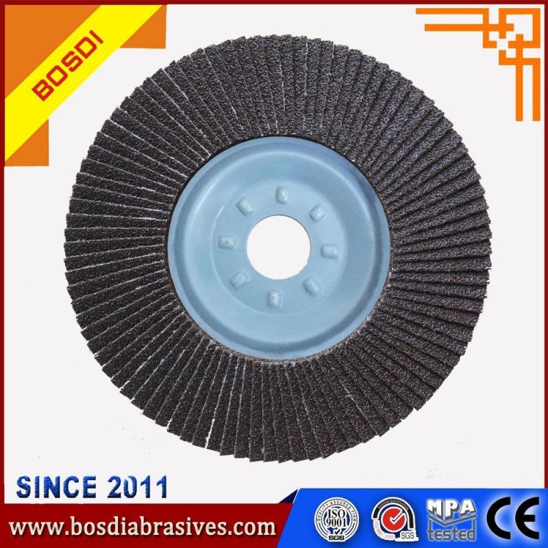 Aluminum Oxide Disc, Flap Disc, Angle Grinder Polishing Flap Disc 100mm, for Curve Metal Surface