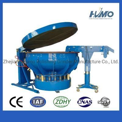 Vibratory Finishing Machine with Straight Wall Bowl Vibratory Tumbler 400L