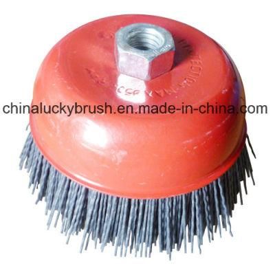 6inch Nylon Abrasive Cup Brush (YY-747)