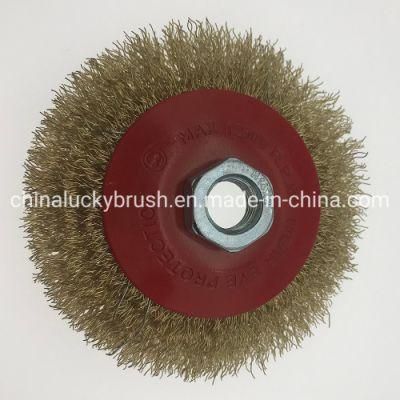 4 Inch Crimped Wire Bevel Brush (YY-940)