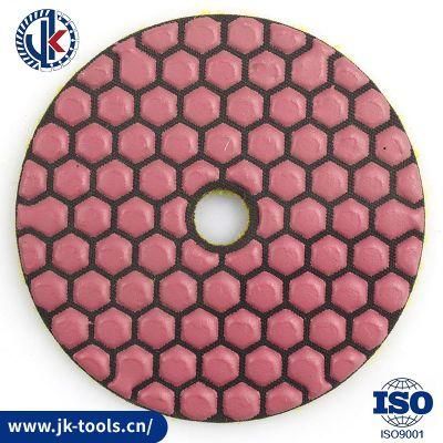 White Buff Dry Polishing Pad for Granite and Marble