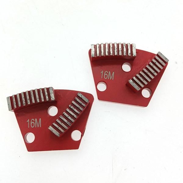 9mm Diamond Grinding Double Segments Traps