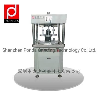 Large Metal Parts Surface Processing with Dust Cover Grinding Machine