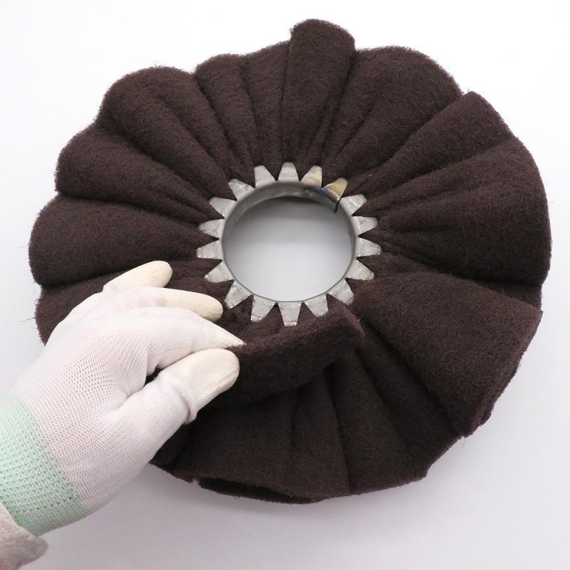 300mm Ventilated Discs in Non-Woven Abrasive for The Satin Finish and Finishing of Metal Parts