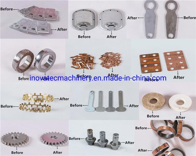 Centrifugal Disc Finishing Machine for Rubber Silicone Parts