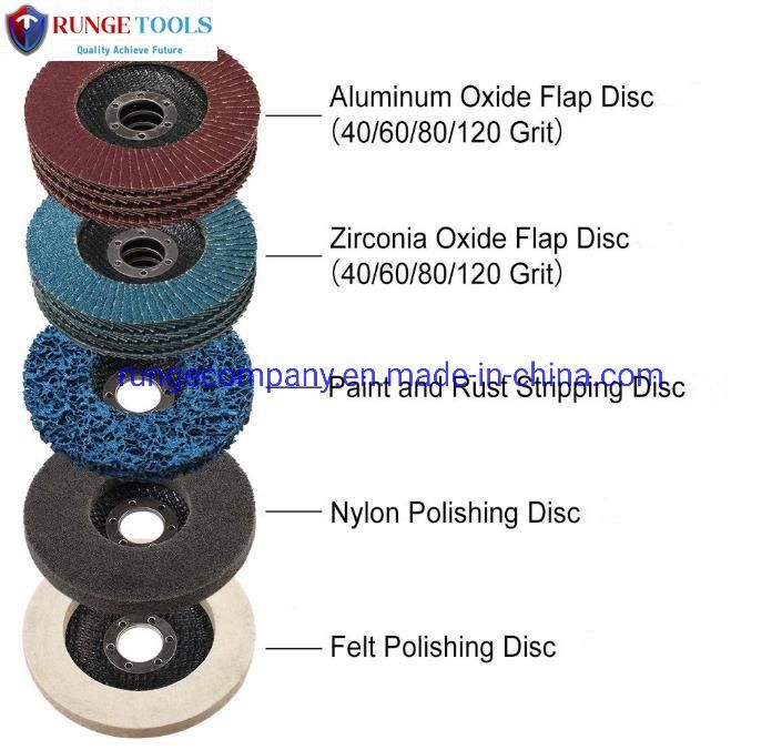 7" Inch 180mm Stainless Steel Metal Abrasive Grinding Disc for Welding Angle Grinder Power Tools
