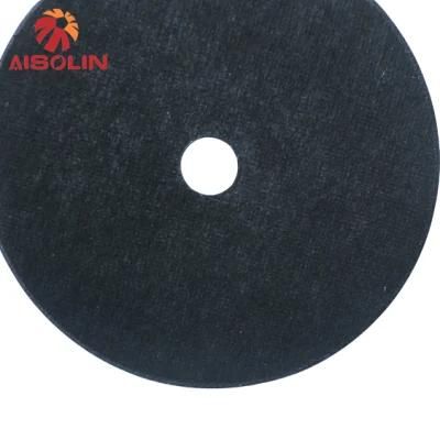 Factory Supply 180mm Bf Black Color Speed Fiber Disc Metal Cutting Wheel
