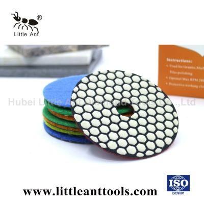 5 Step Dry Polishing Pad for Granite, Marble, Quartz and Stone