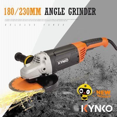 Kynko 180mm Professional Power Tools Angle Grinder for Stone