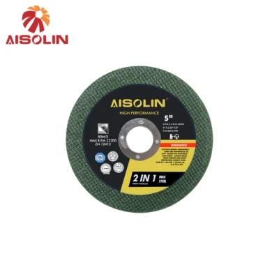 Supplier High Speed Resin Metal 5 Inch Cutting Cut off Tool Abrasive Wheel for Steel