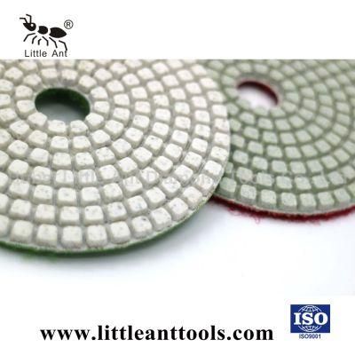 White Color Stone Diamond Polishing Pad