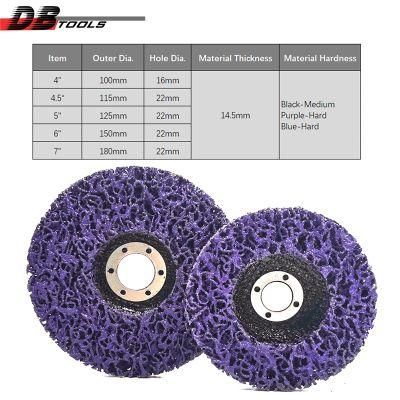 4&quot; 100mm Strip Wheel Cns Disc for Auto Repair Paint Remove Derusting