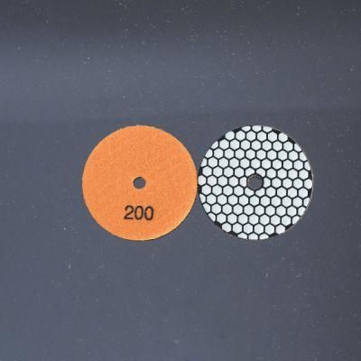 150mm 7 Steps Diamond Dry Polishing Pads for Granite and Marble