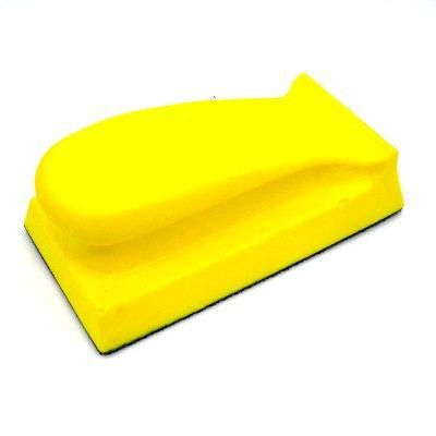 70X135mm PU Foam Hook and Loop Handing Sanding Block