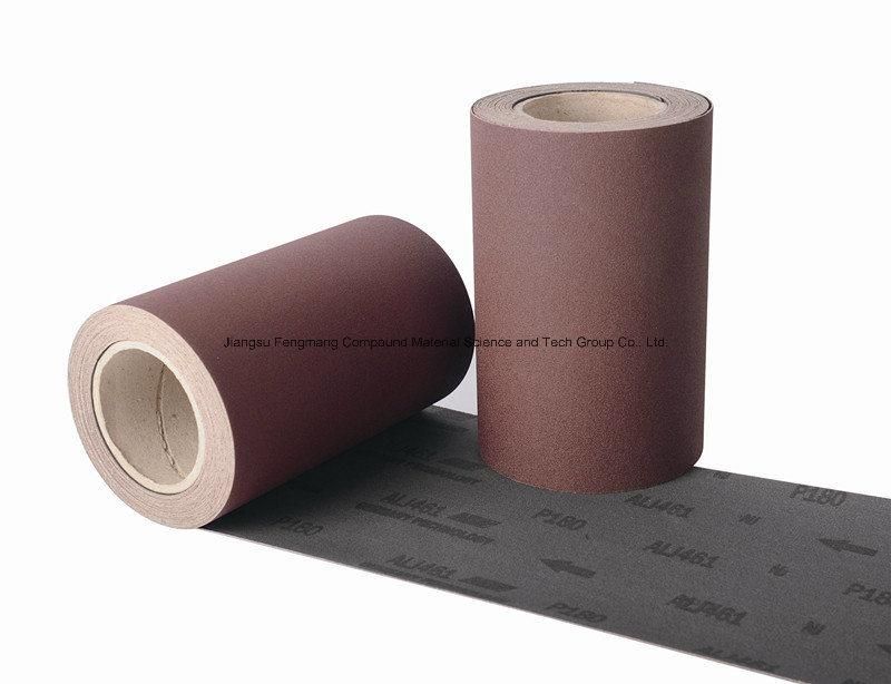 Soft Wood Grinting Aluminum Oxide Emery Cloth Alj461