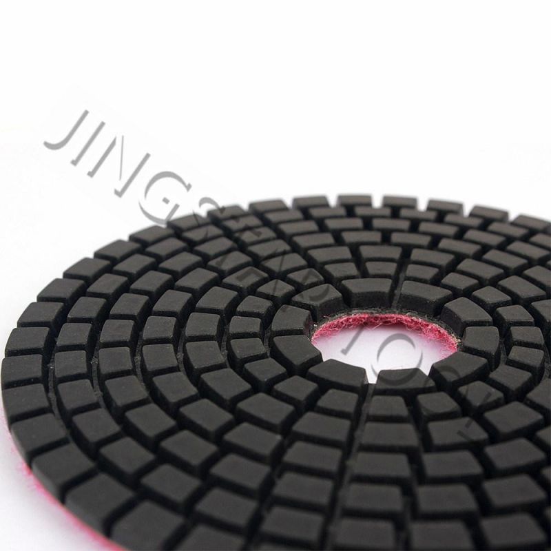 4 Inch Diamond Polishing Pad for Stone Granite Marble Abrasive