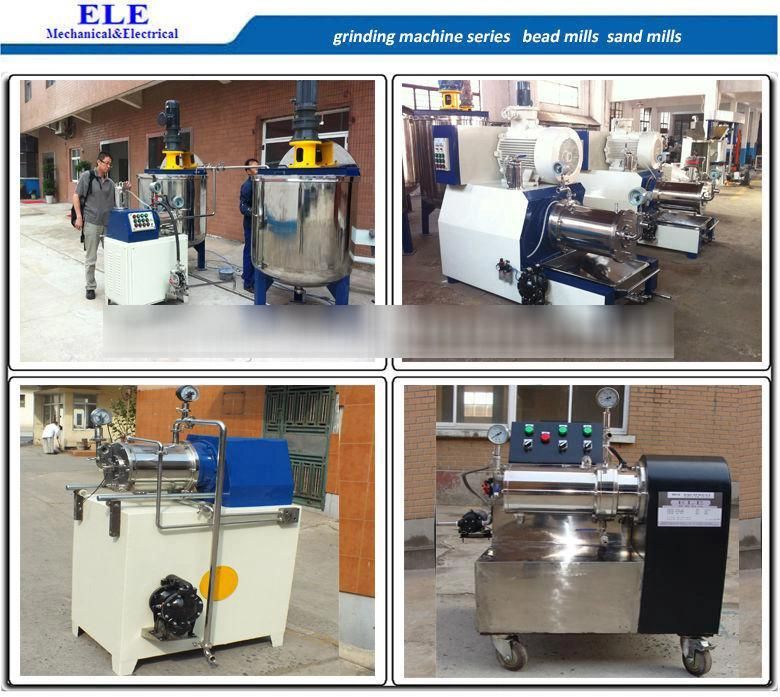 Ceramic Bead Mill/Sand Mill for Ink/Paint/Pigment Production Machine