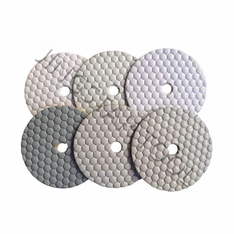 Dry Used Diamond Flexible Glass Polishing Pads for Marble and Granite