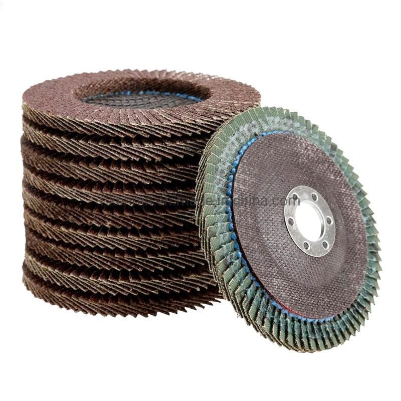 High Density Calcined Flap Wheel Flap Disc for Metal