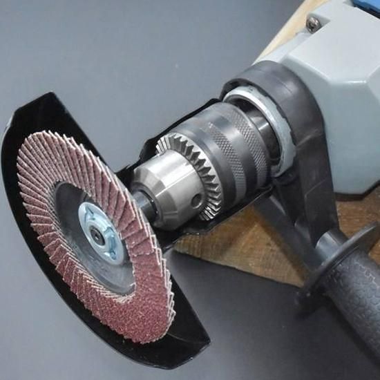 High Quality Wear-Resisting 4" 4.5"5" 6" 7" 9" Aluminium Oxide Flap Disc for Grinding Stainless Steel and Metal
