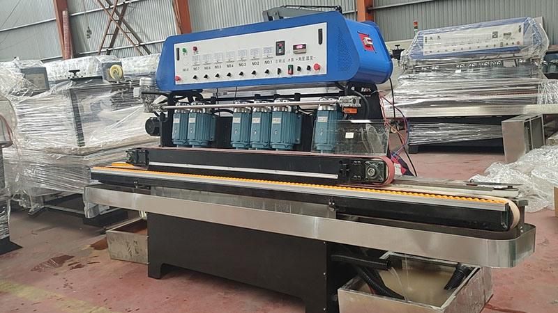 Best Horizontal Glass Edging Polishing Grinding Machine with CE for Small Bevel Width