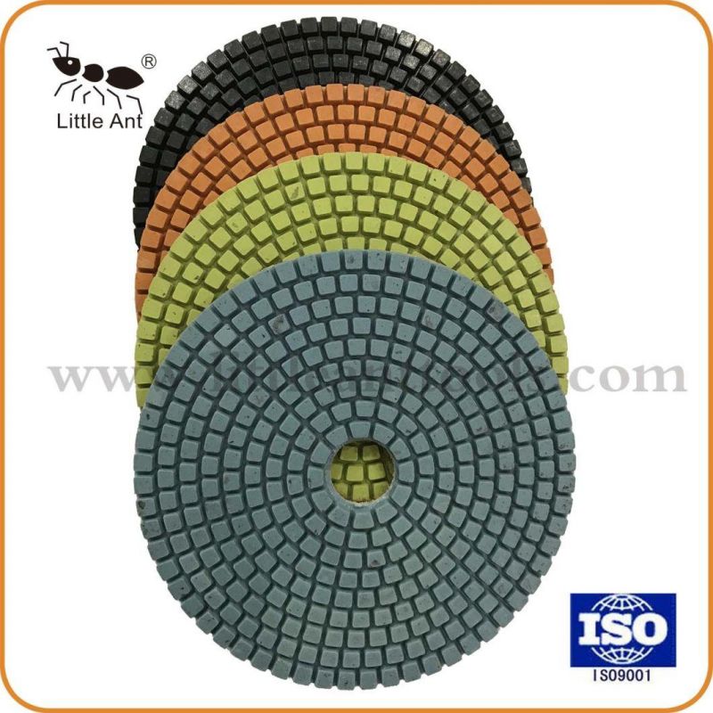 Little Ant 5" Wet Polishing Pad for Granite High Quality Polishing Pad