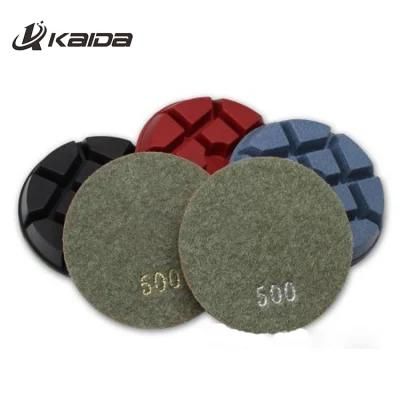 Circle Frankurt Sponge Nylon Diamond Polishing Pad