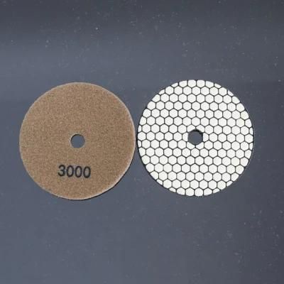 5&quot; 7-Step Diamond Abrasive Polishing Pads Dry Use for Marble Granite