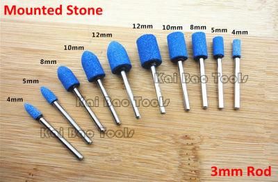 Sand Mounted Stone Point with 3mm Rod
